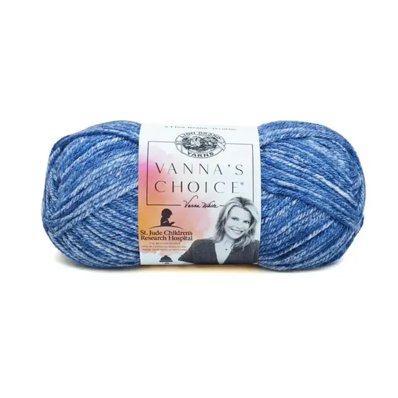 Lion Brand Vanna's Choice 860-300E Denim Mist
