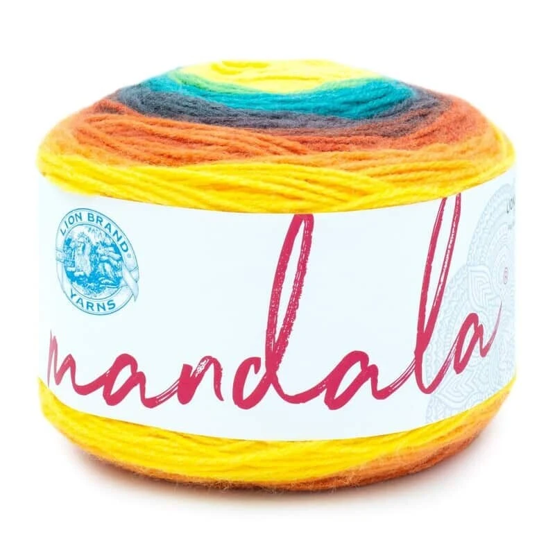 Lion Brand Mandala 525-207AG Thunderbird