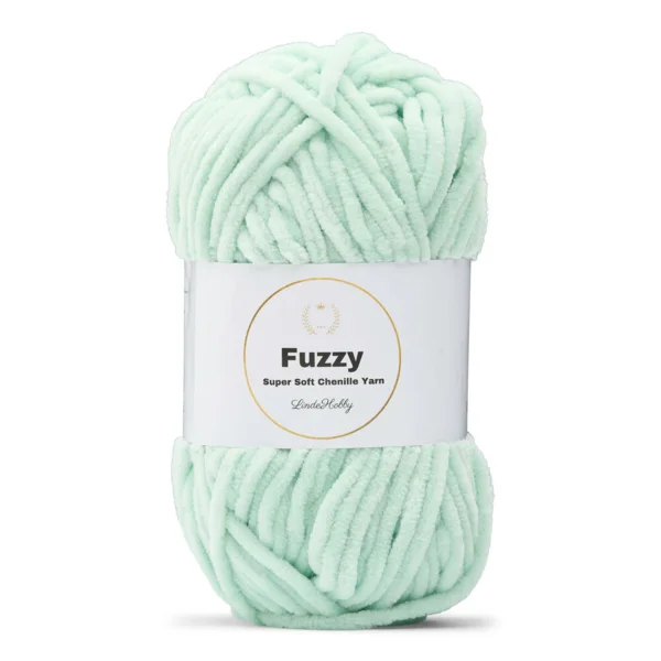 LindeHobby Fuzzy Chenille 03 Mintgrøn