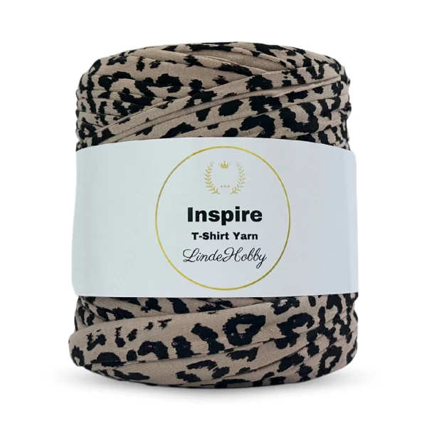 LindeHobby Inspire Print 97 Brun med dyreprint