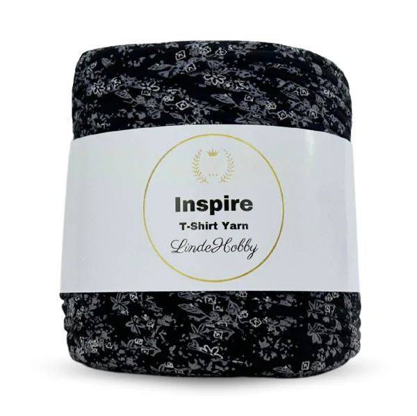 LindeHobby Inspire Print 81 Sort med tryk