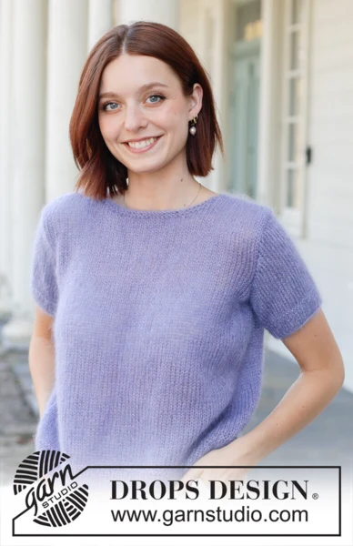 259-3 Violet Reverie by DROPS Design