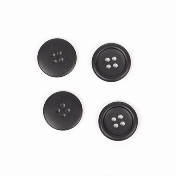 DROPS Matte Black, Knap, 18 mm (nr. 817)