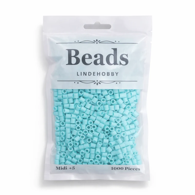 LindeHobby Beads 72 Lys havblå