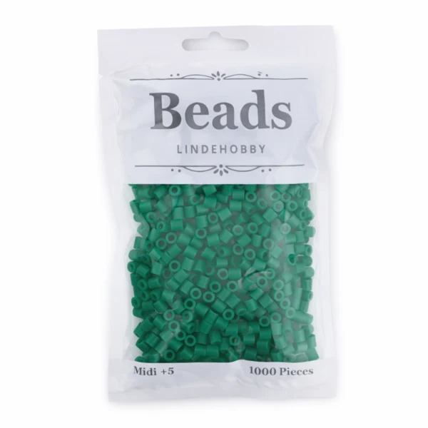 LindeHobby Beads 09 Mørkegrøn