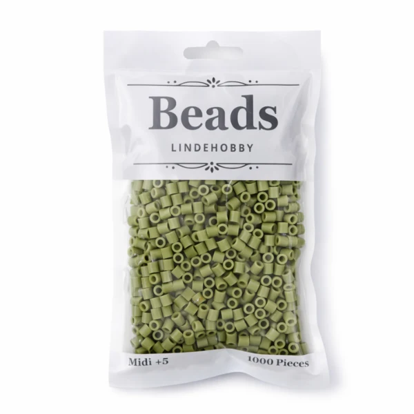 LindeHobby Beads 117 Salviegrøn