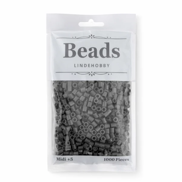 LindeHobby Beads 157 Jerngrå