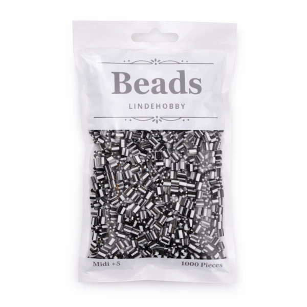 LindeHobby Beads Stripes 01 Zebra