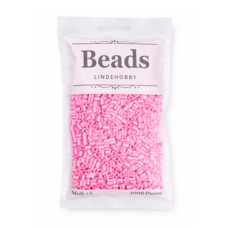 LindeHobby Beads Stripes 08 Dragefrugt