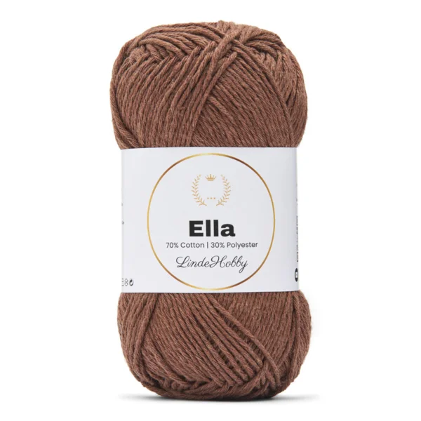 LindeHobby Ella 130 10 Chokolade brun