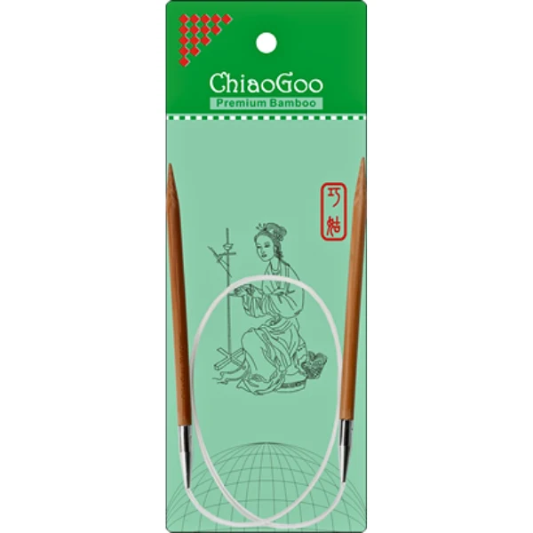 ChiaoGoo Rundpinde Bambus Patina (23-100 cm)