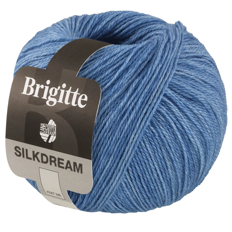 Lana Grossa Brigitte Silkdream 12 Blå