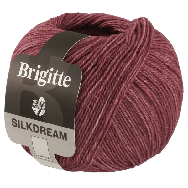Lana Grossa Brigitte Silkdream 09 Bordeaux