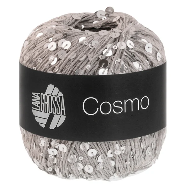 Lana Grossa Cosmo 02 Lys grå