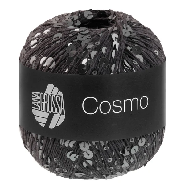 Lana Grossa Cosmo 04 Mørkegrå