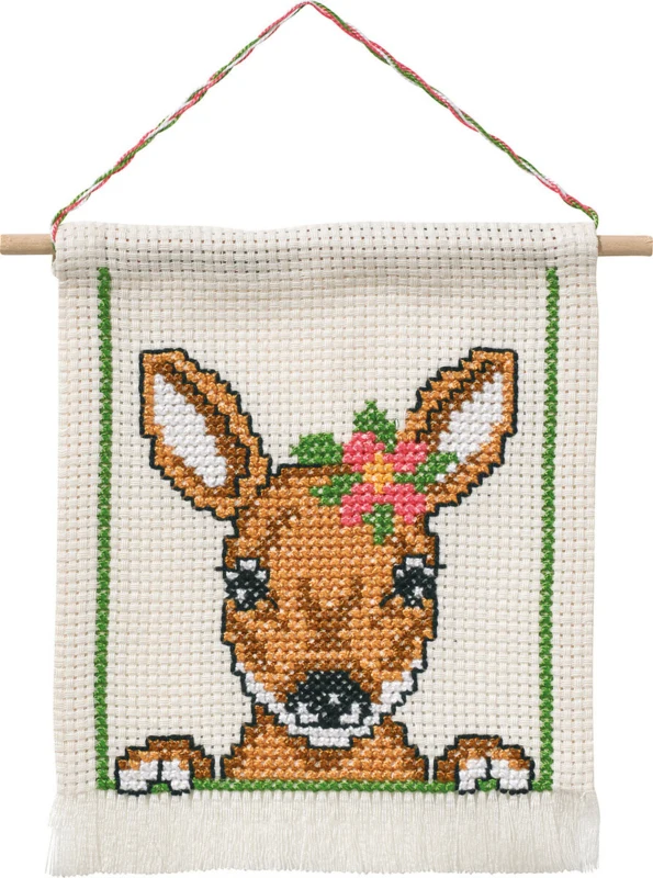Broderikit MFK Rådyr M5119/18 16 x 18 cm