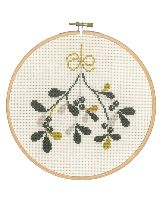 Broderikit Mistelten 18 Ø
