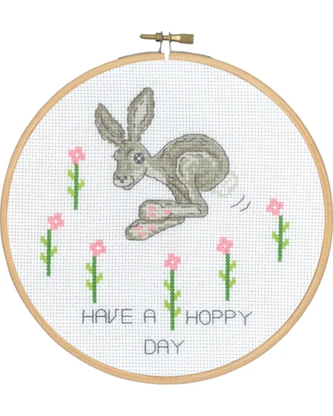 Broderikit Have a happy day 5810/18 18 Ø