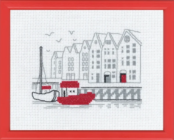 Broderikit Bergen R5651/30 18 x 14 cm