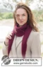 261-26 Scarlet Hush Shawl by DROPS Design