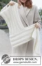 261-6 Robin's Bride Scarf by DROPS Design