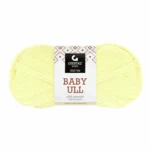 Gjestal Baby Ull 8552 Lys gul