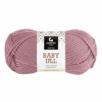 Gjestal Baby Ull 8502 Dus gammelrosa