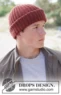 260-23 Berry Blaze Hat by DROPS Design