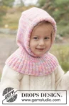 50-5 Fairy Flurry Balaclava by DROPS Design