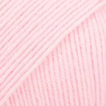 DROPS Baby Merino 05 Lys rosa (Uni Colour) - mørkere end billedet