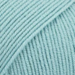 DROPS Baby Merino 43 Lys søgrøn (Uni Colour) - mørkere end billedet