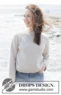 264-15 Frost Petal Sweater by DROPS Design