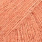 DROPS Brushed Alpaca Silk 22 Lys rust (Uni Colour)