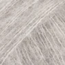 DROPS Brushed Alpaca Silk 02 Lys grå (Uni Colour)