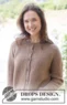 262-22 Caramel Haze Cardigan by DROPS Design