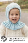 50-18 Crystal Chill Balaclava by DROPS Design