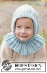 50-18 Crystal Chill Balaclava by DROPS Design