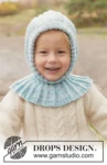 50-18 Crystal Chill Balaclava by DROPS Design