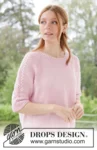 267-15 Elodie Lace Sweater by DROPS Design