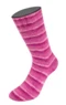 Lana Grossa Cosy Socks Soft Stripes 108 Rosa/gammelrosa/laks/lyngrosa