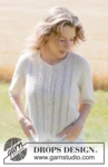 267-23 Blooming Lace Cardigan by DROPS Design