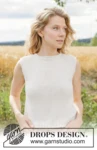 266-13 Countryside Walk Top by DROPS Design