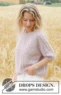 267-19 Rose Blossom Top by DROPS Design