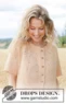 268-21 Peach Whisper Cardi by DROPS Design