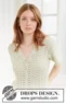 266-25 Sweet Lime Cardi by DROPS Design