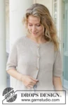 259-21 Moon Dust Cardigan by DROPS Design