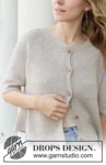 259-21 Moon Dust Cardigan by DROPS Design