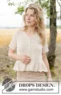 268-19 Vanilla Twirl Cardigan by DROPS Design
