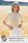 268-35 Golden Mist Cardigan by DROPS Design