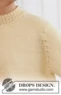 268-29 Shy Daffodil Sweater by DROPS Design